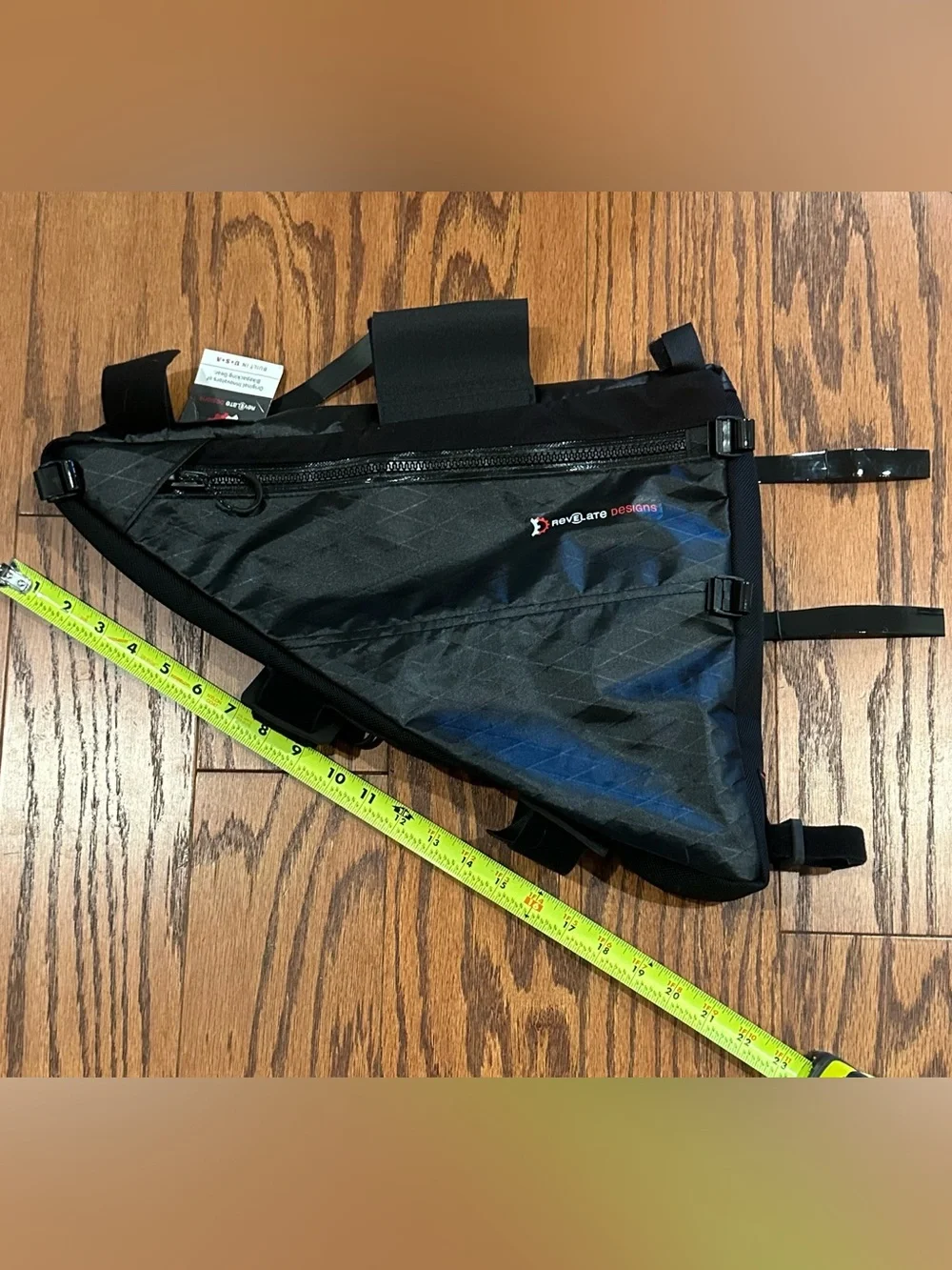 NWT Revelate Black Bike Frame Pack for Bikepacking, Gravel Biking, Mtn. Biking